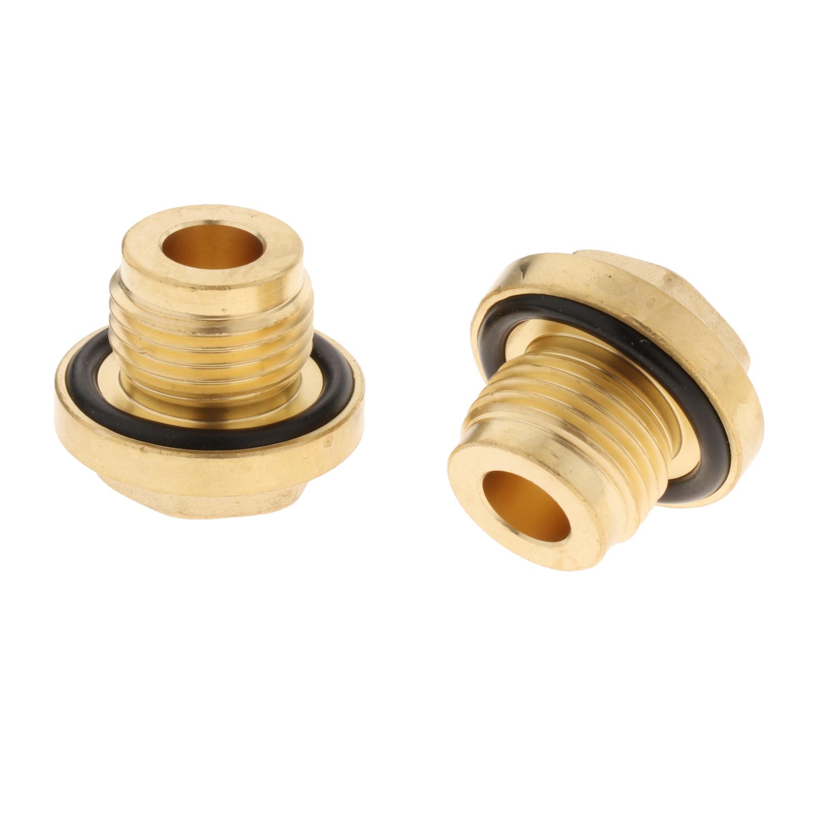 Drain Filler Kit - 2 sztuk Diff Filler zestaw wtyczek