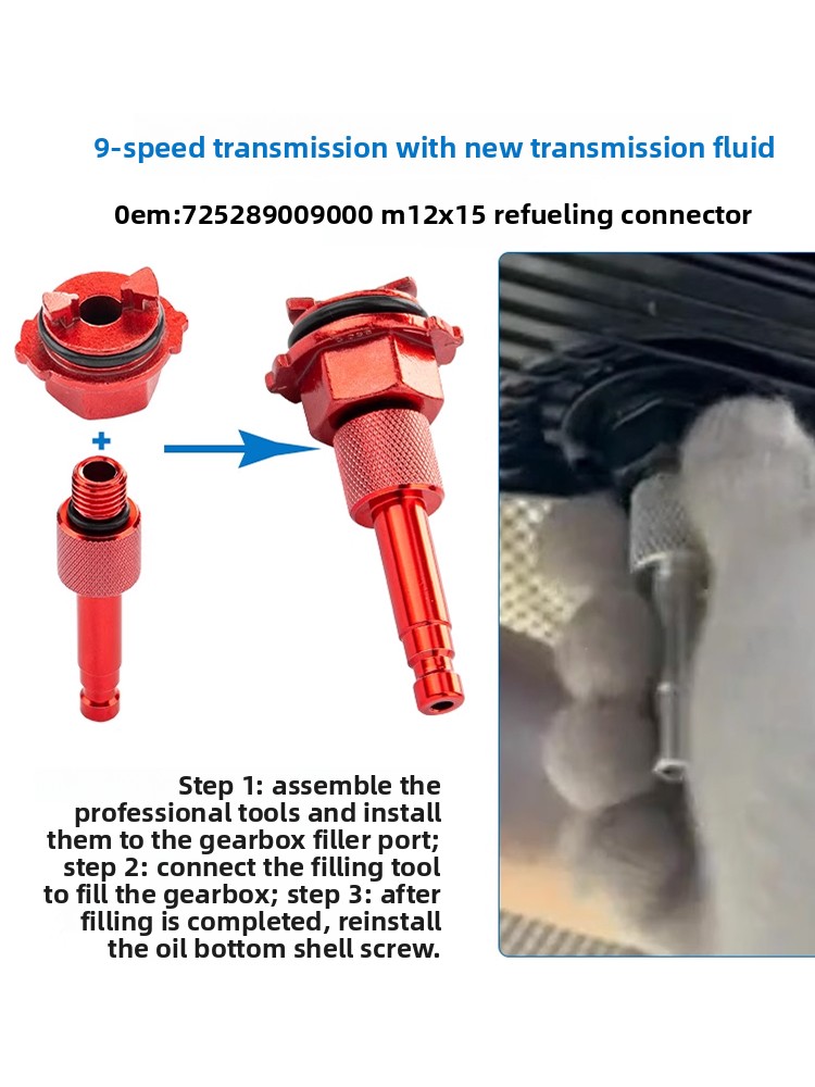 Zestaw adapterów do wymiany ol – Drain Filler Kit recenzja i cena